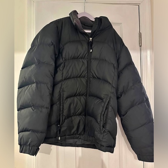 LL Bean Black Goose Down Jacket Sz XS - Picture 1 of 3